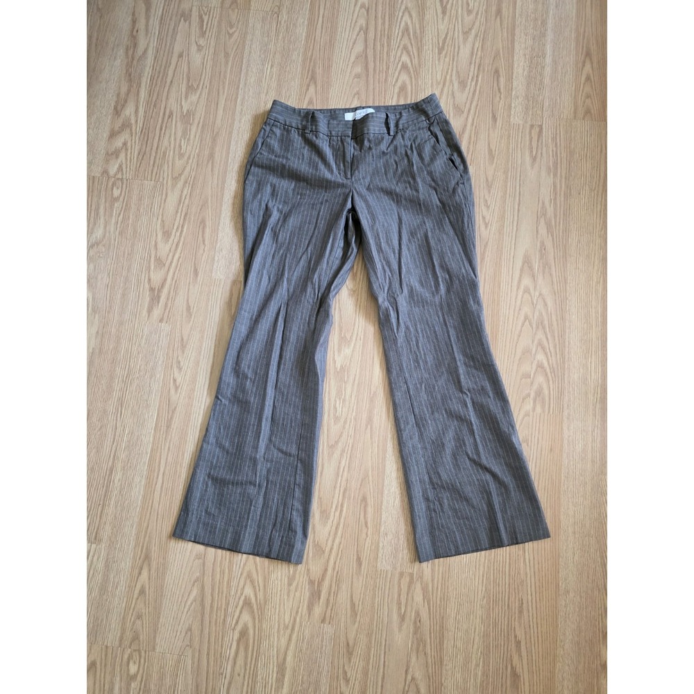 LOFT Low-Rise Pinstripe‎ Dress Pants Office Core Y2K Women's